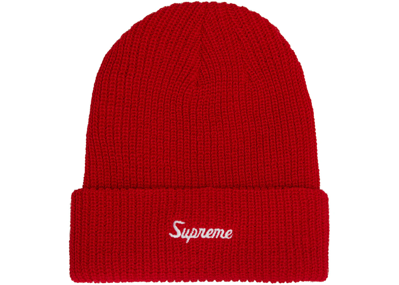 Supreme Loose Gauge Beanie (SS22) Red