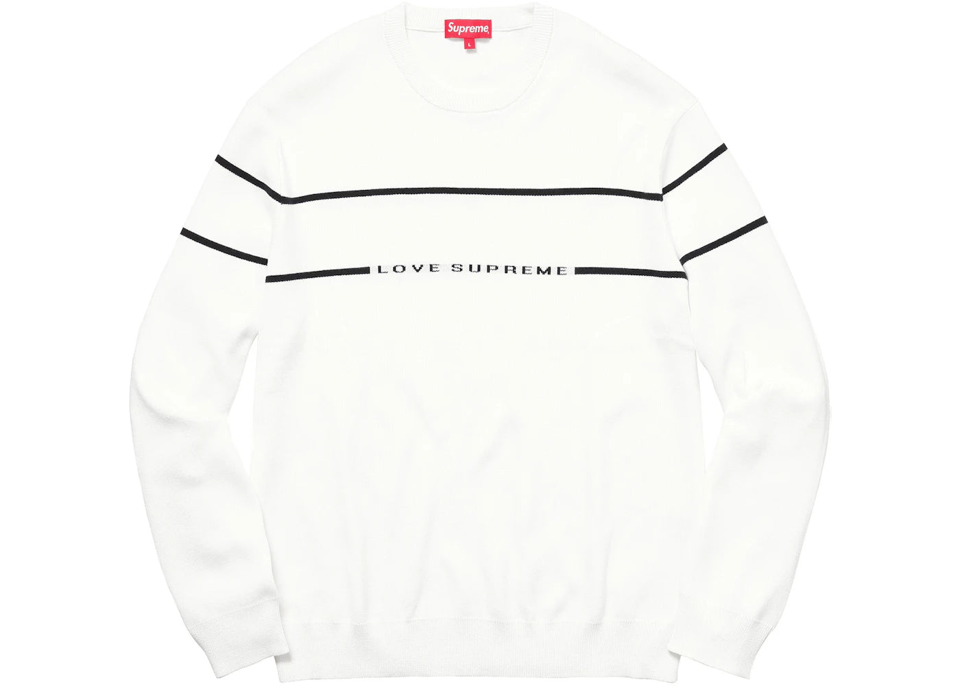 Supreme Love Supreme Sweater White