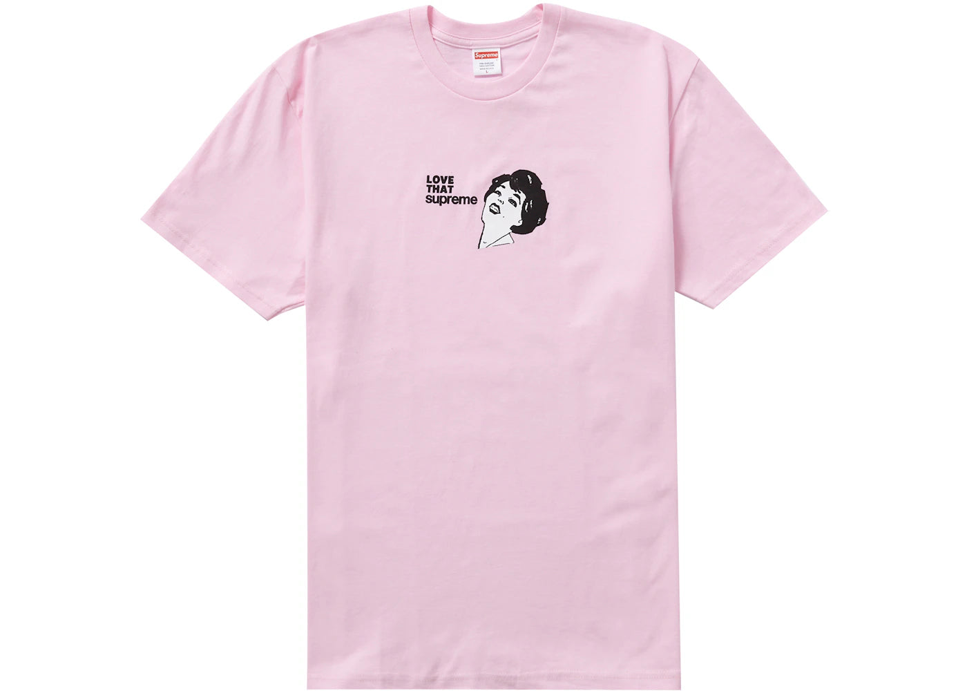 Supreme Love That Tee Light Pink