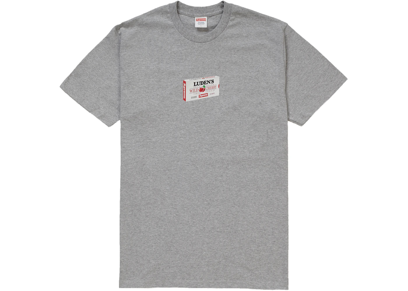 Supreme Luden's Tee Heather Grey