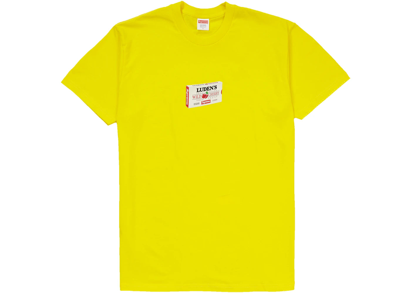 Supreme Luden's Tee Yellow