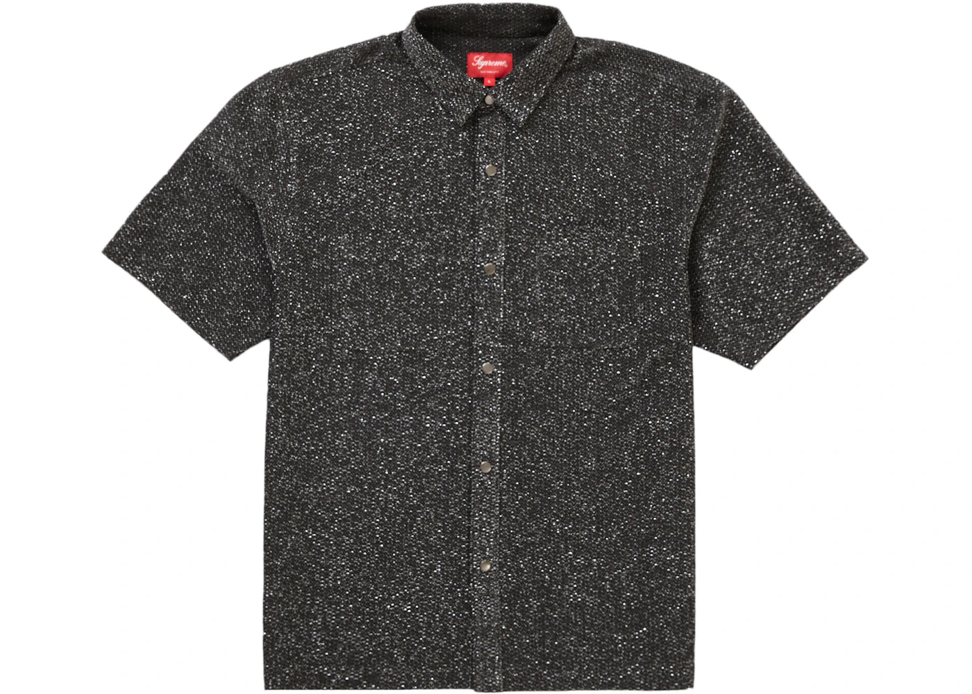 Supreme Lurex S/S Shirt Black