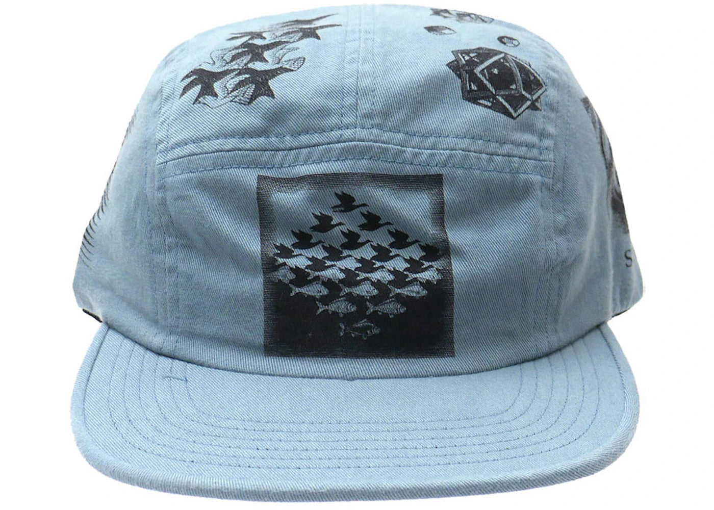 Supreme MC Escher Camp Cap Slate