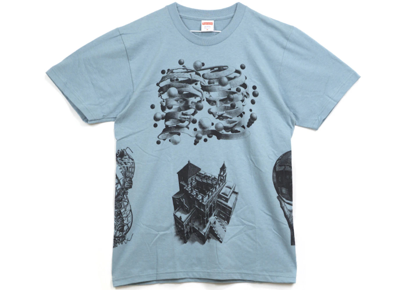 Supreme MC Escher Collage Tee Slate