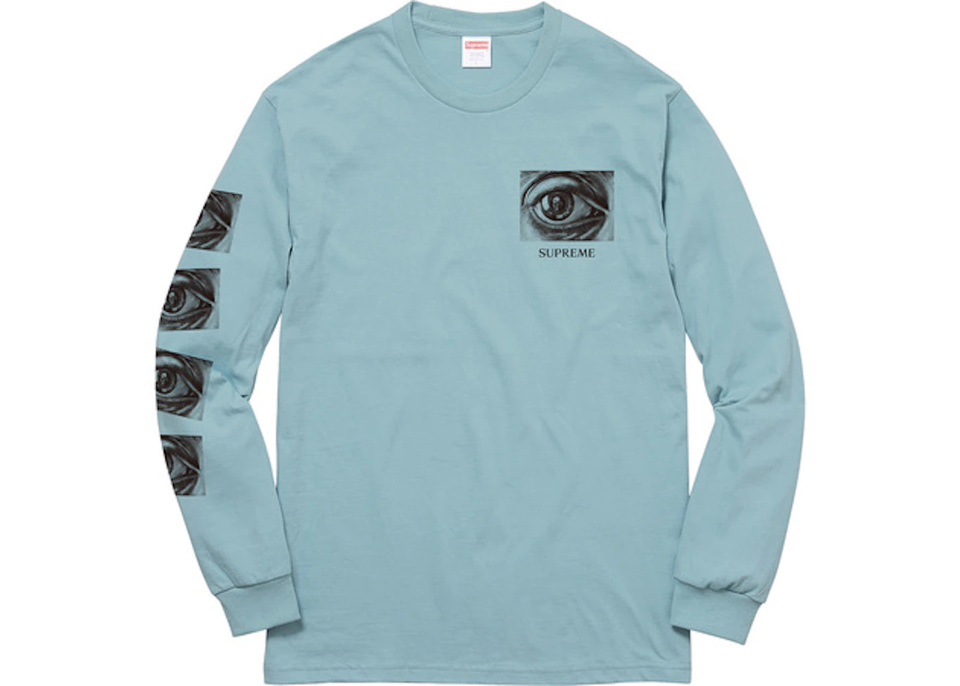 Supreme MC Escher Eye LS Tee Slate