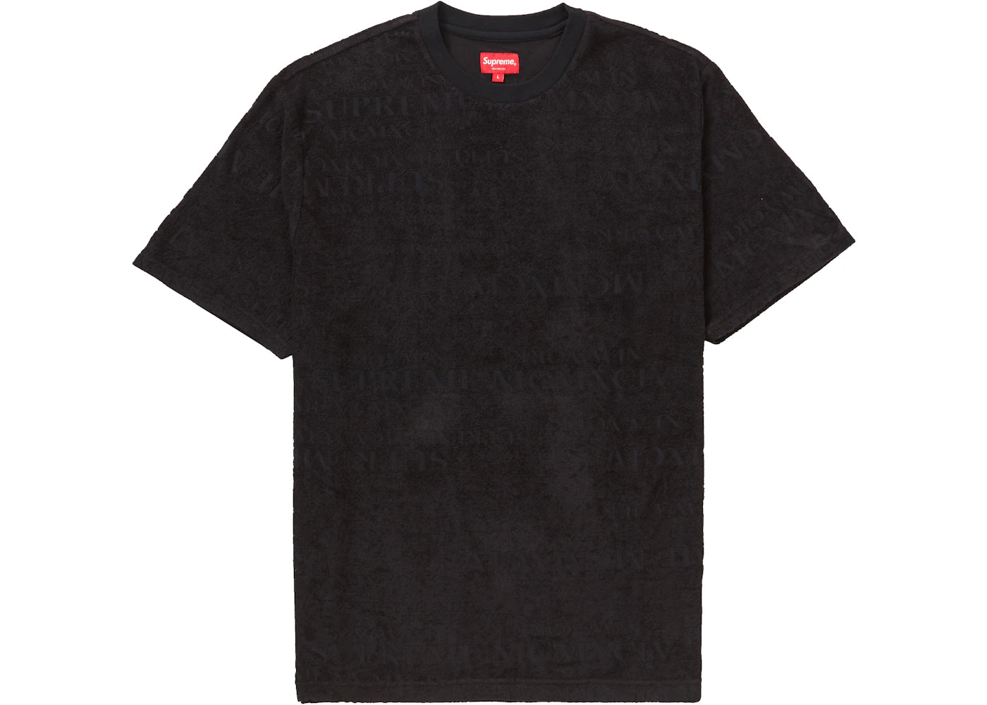 Supreme MCMXCIV Terry S/S Top Black