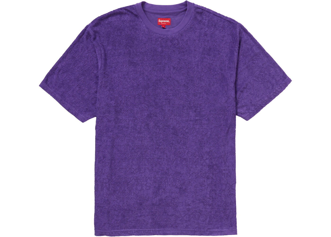 Supreme MCMXCIV Terry S/S Top Purple