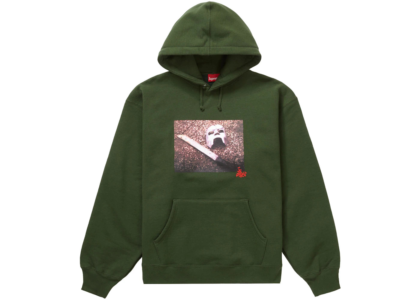 Supreme MF DOOM Hooded Sweatshirt Dark Olive