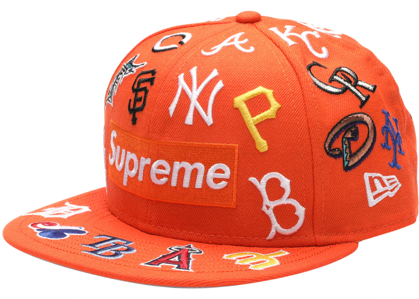 Supreme MLB New Era Orange