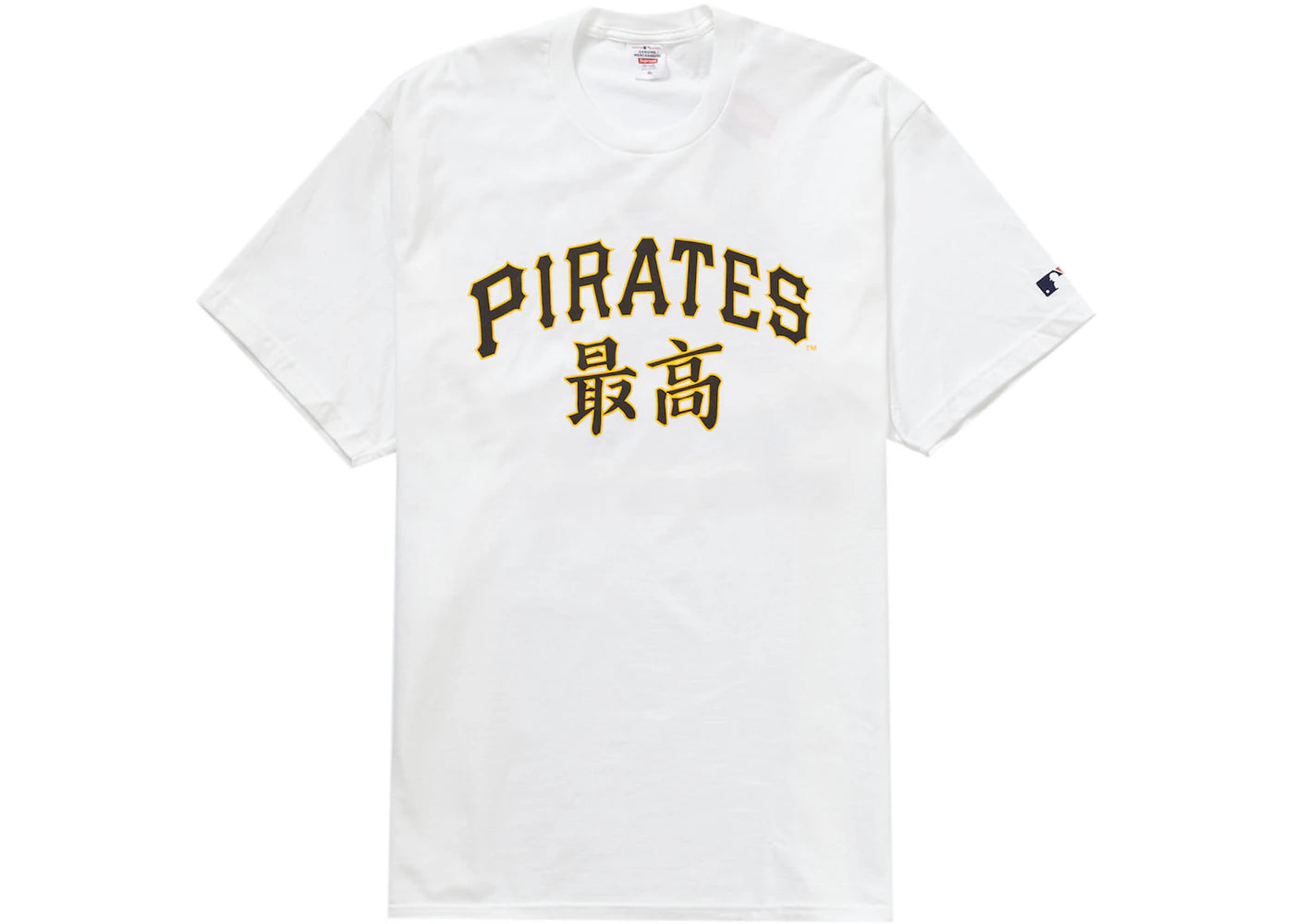 Supreme MLB Pittsburgh Pirates Kanji Teams Tee White