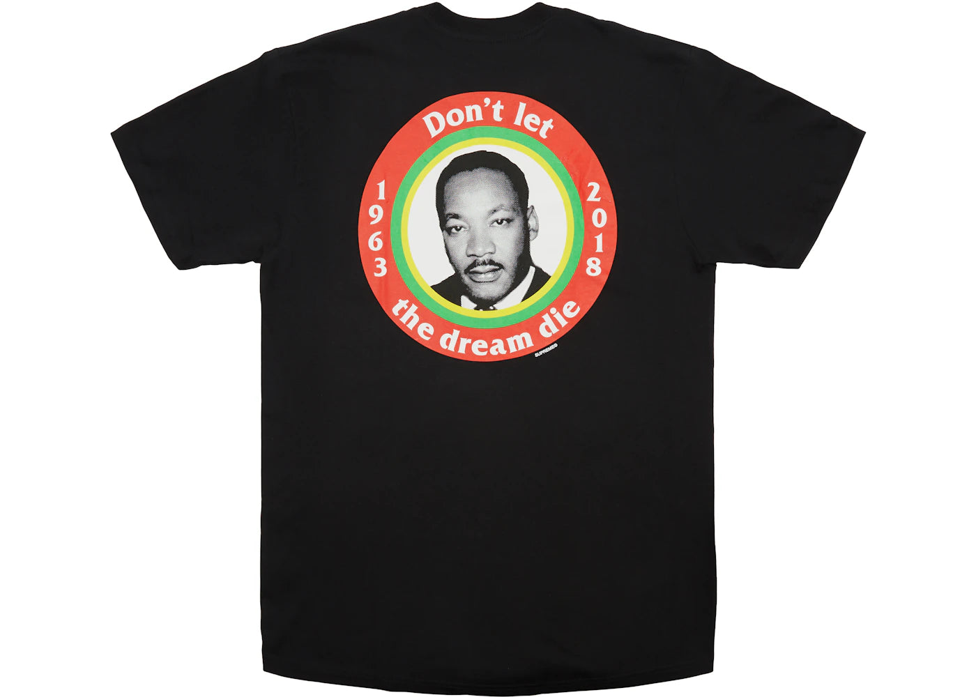 Supreme MLK Dream Tee Black