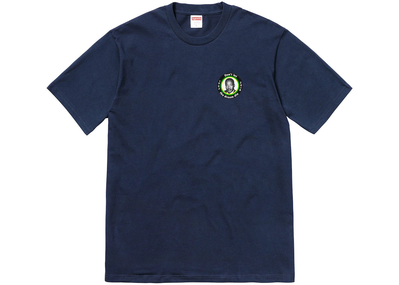 Supreme MLK Dream Tee Navy