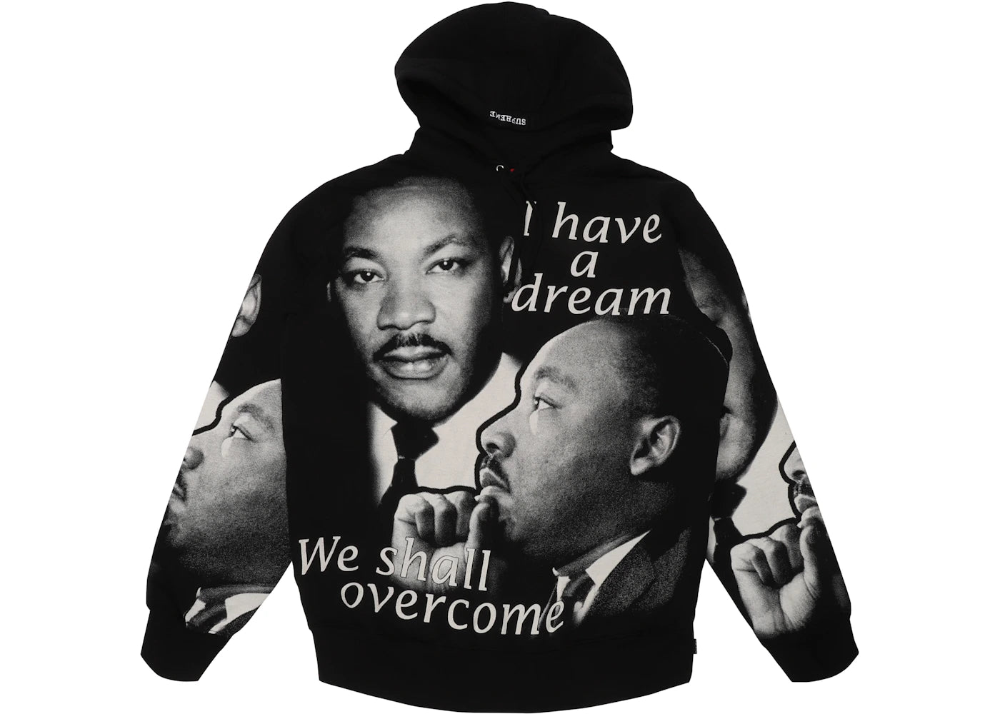 Supreme MLK Hooded Sweatshirt Black