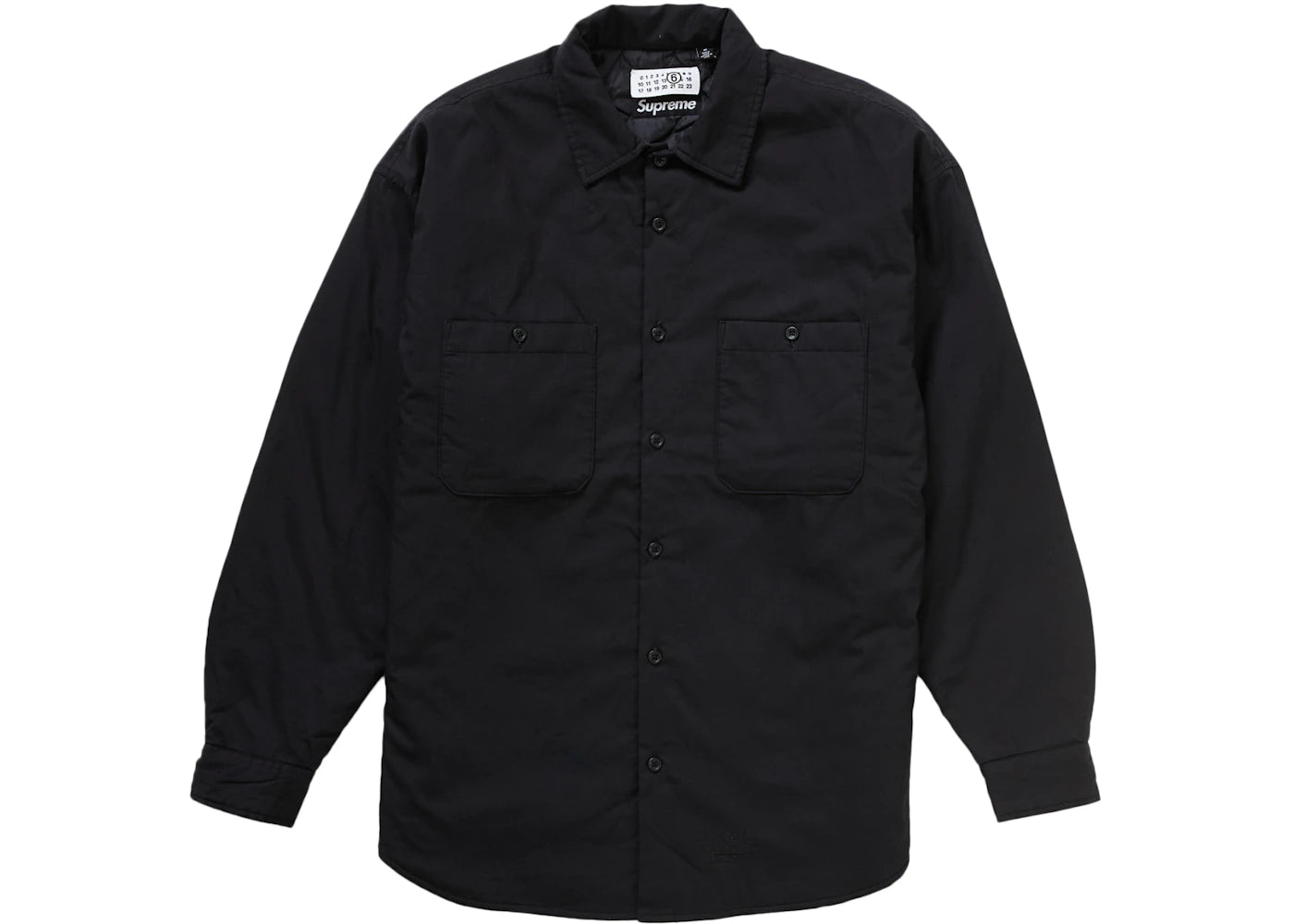 Supreme MM6 Maison Margiela Padded Shirt Black