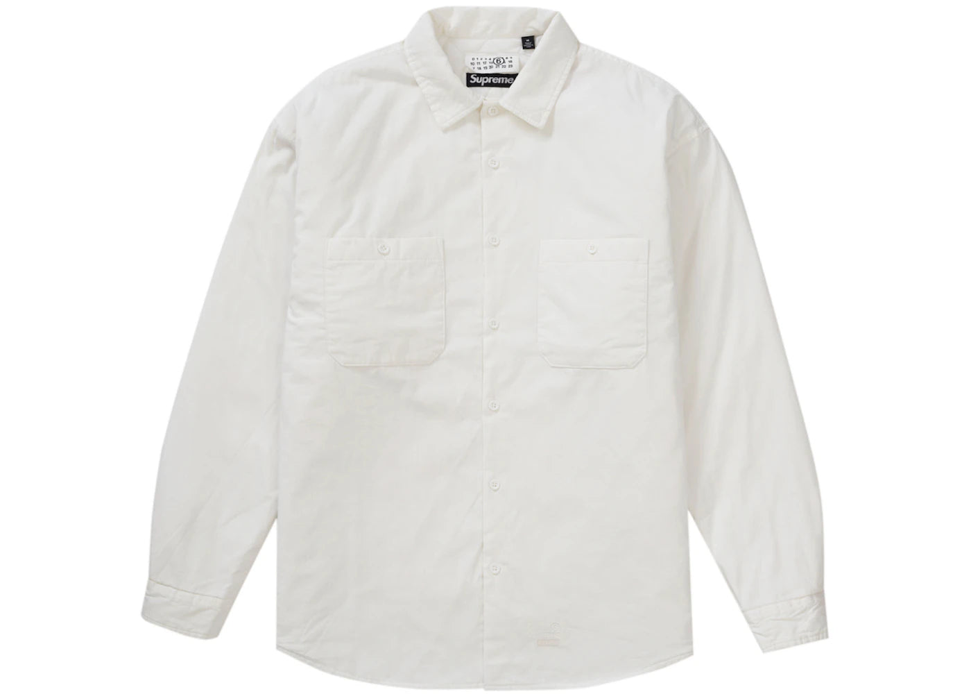 Supreme MM6 Maison Margiela Padded Shirt White