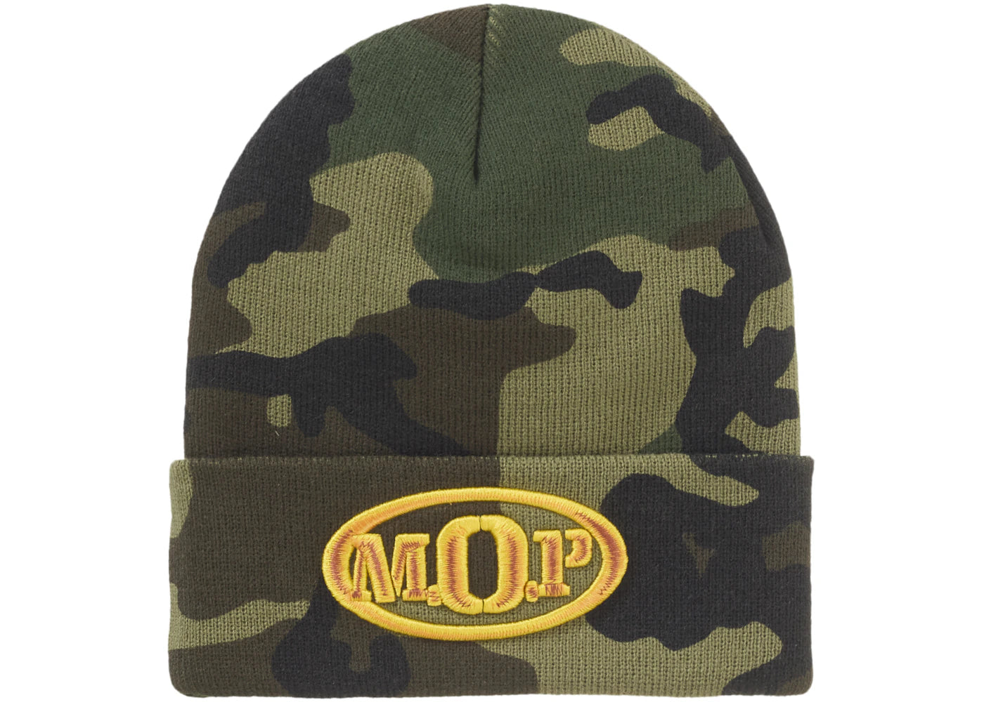 Supreme M.O.P. Beanie Woodland Camo