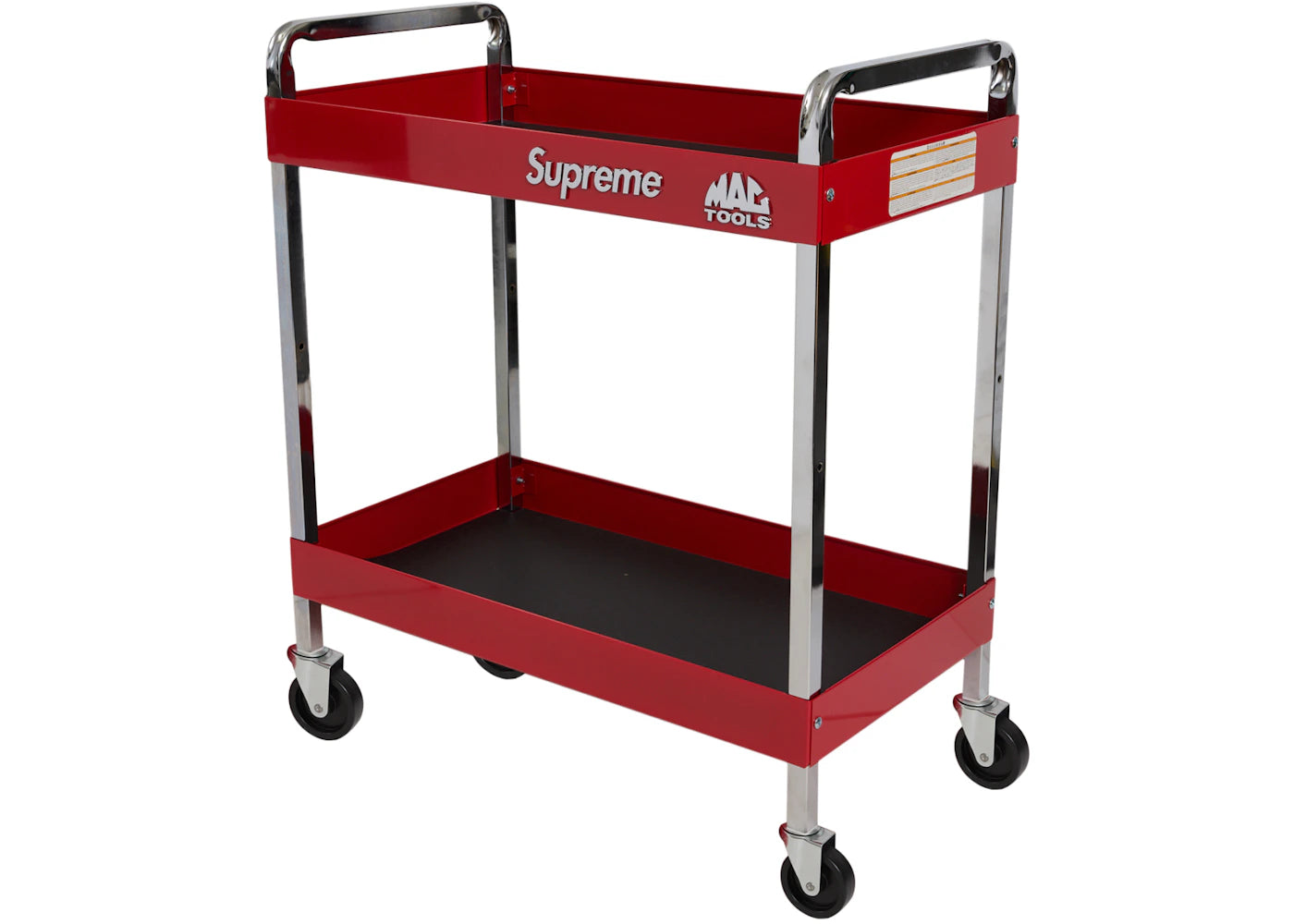 Supreme Mac Tools Utility Cart Red