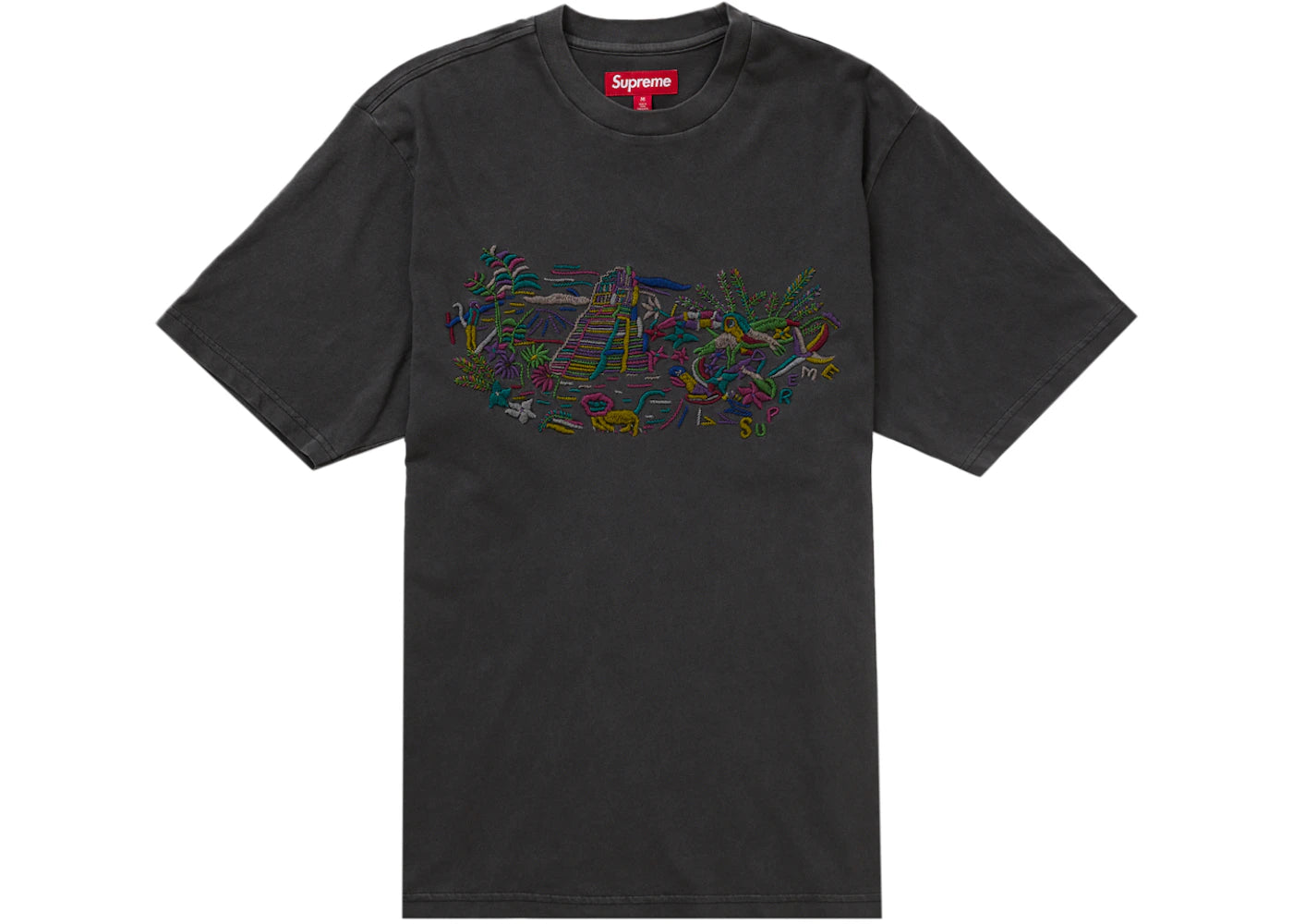 Supreme Machu Picchu S/S Top Black