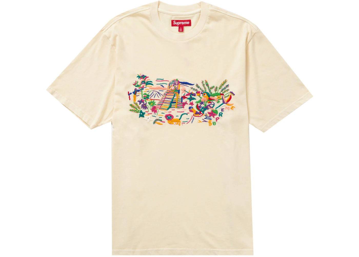 Supreme Machu Picchu S/S Top Natural