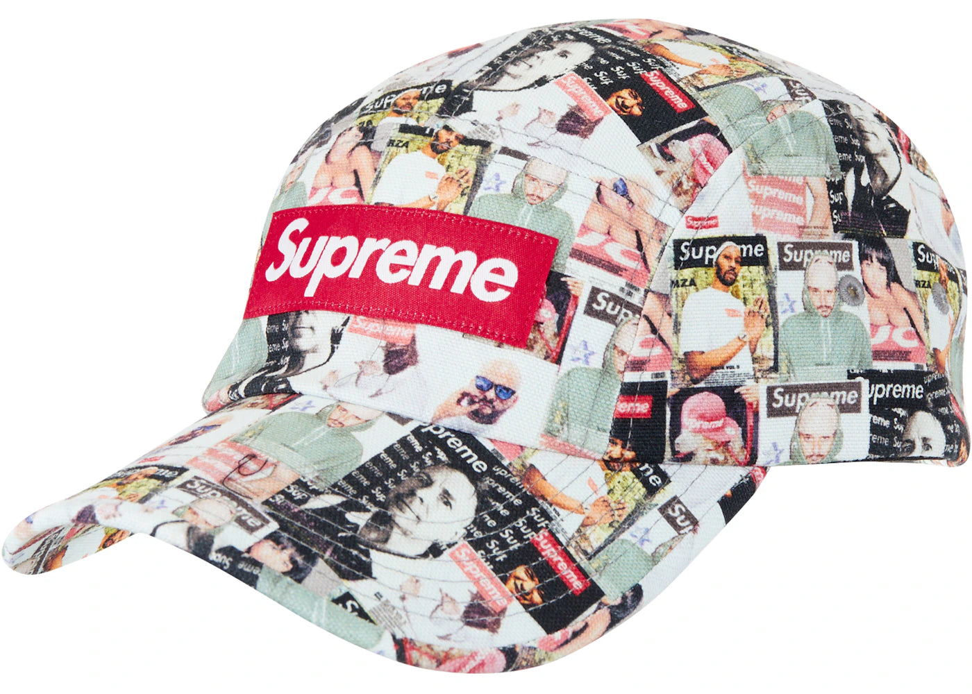 Supreme Magazine Camp Cap Multicolor
