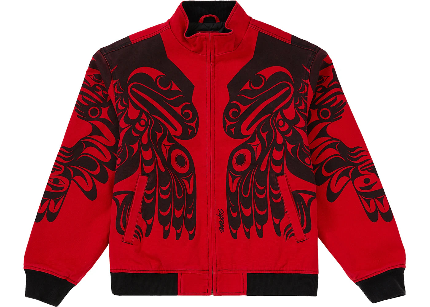 Supreme Makah Zip Up Jacket Red