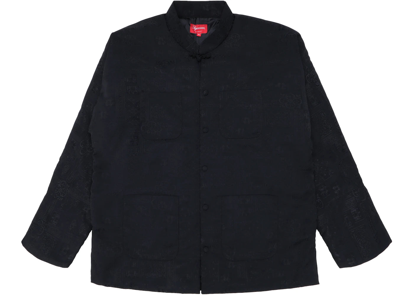 Supreme Mandarin Jacket Black