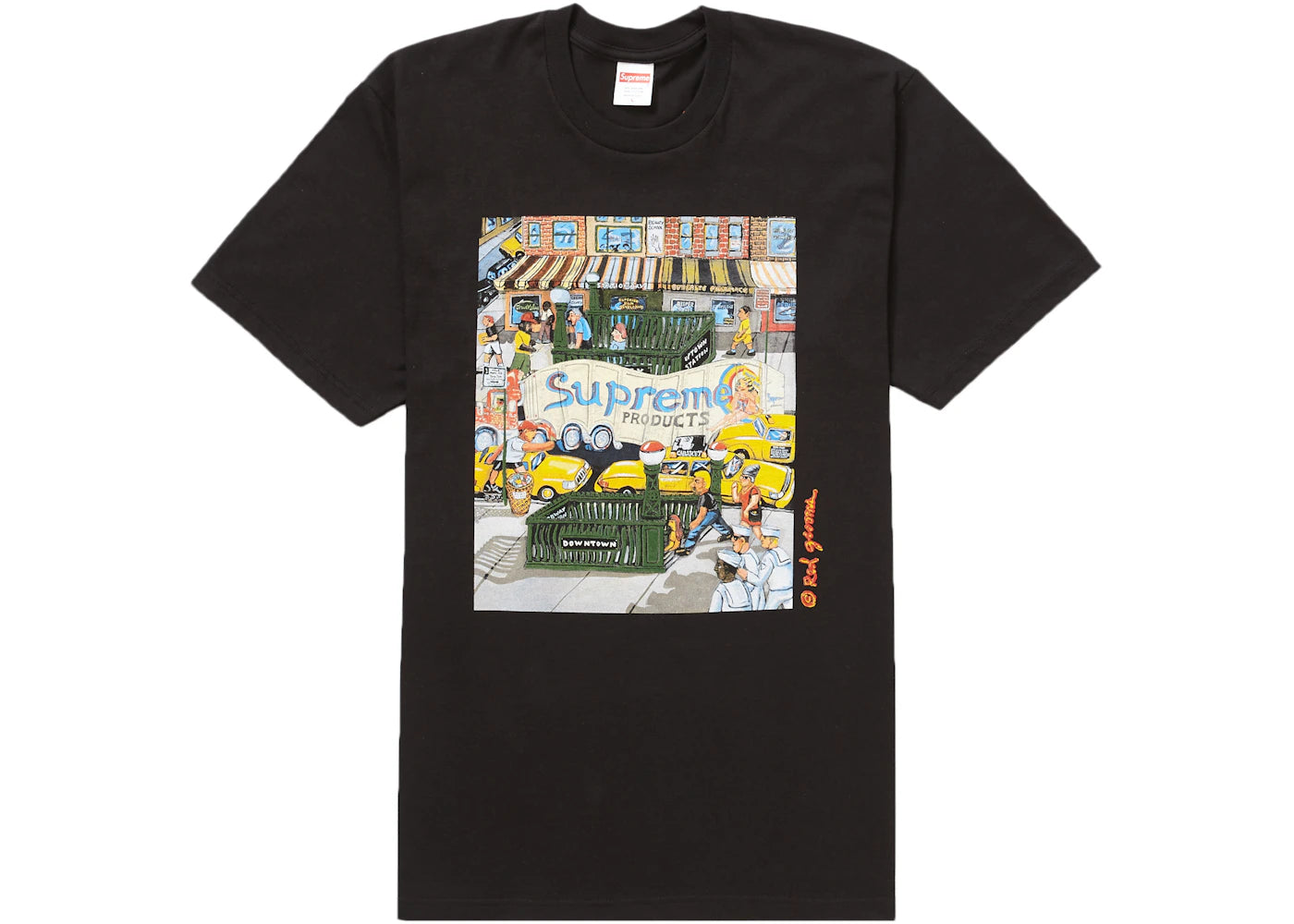 Supreme Manhattan Tee Black