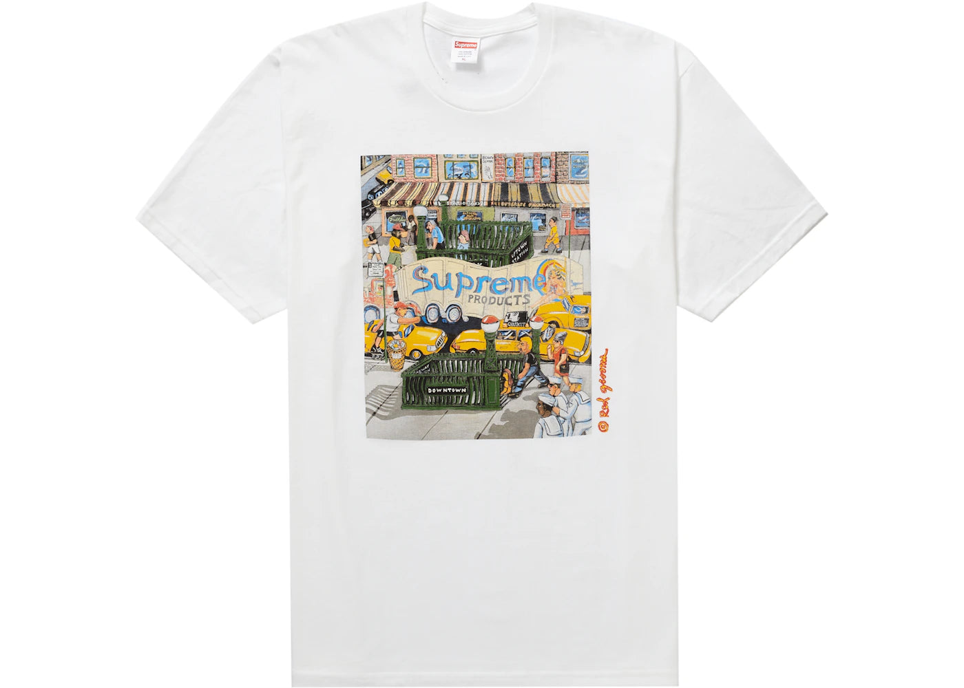 Supreme Manhattan Tee White