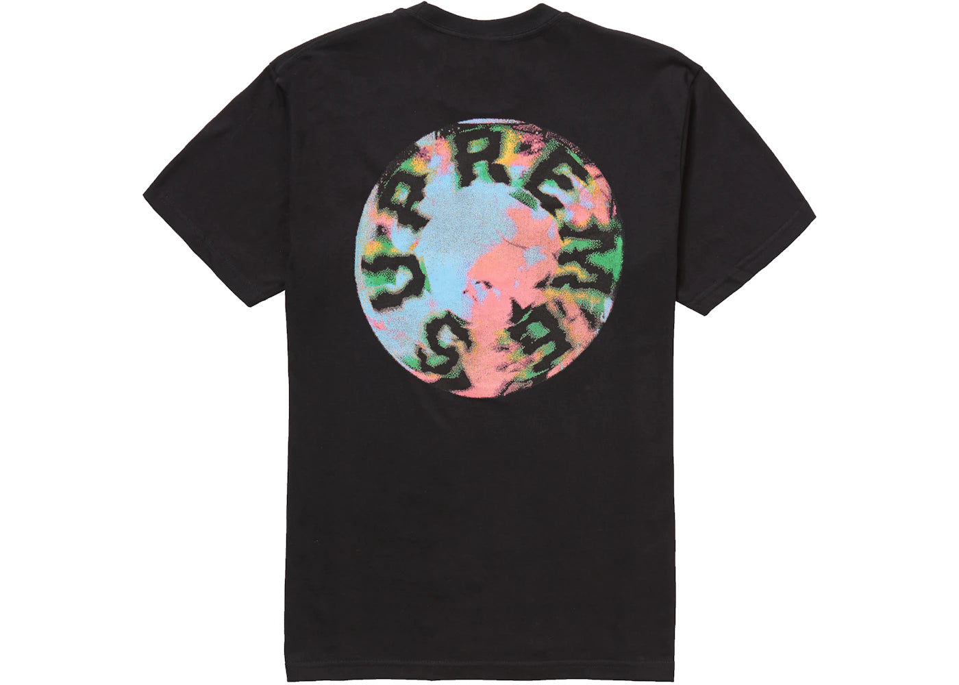 Supreme Marble Tee Black