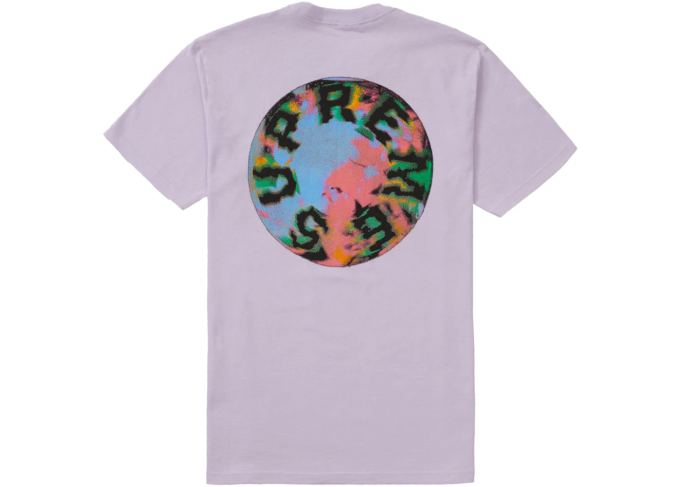 Supreme Marble Tee Light Purple