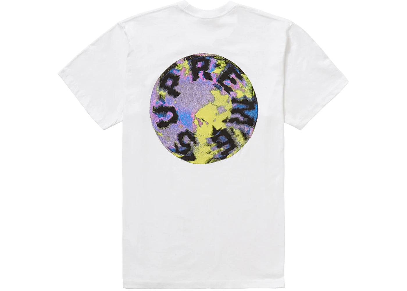 Supreme Marble Tee White