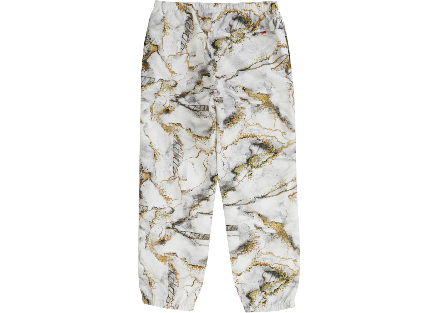 Supreme Marble Track Pant White