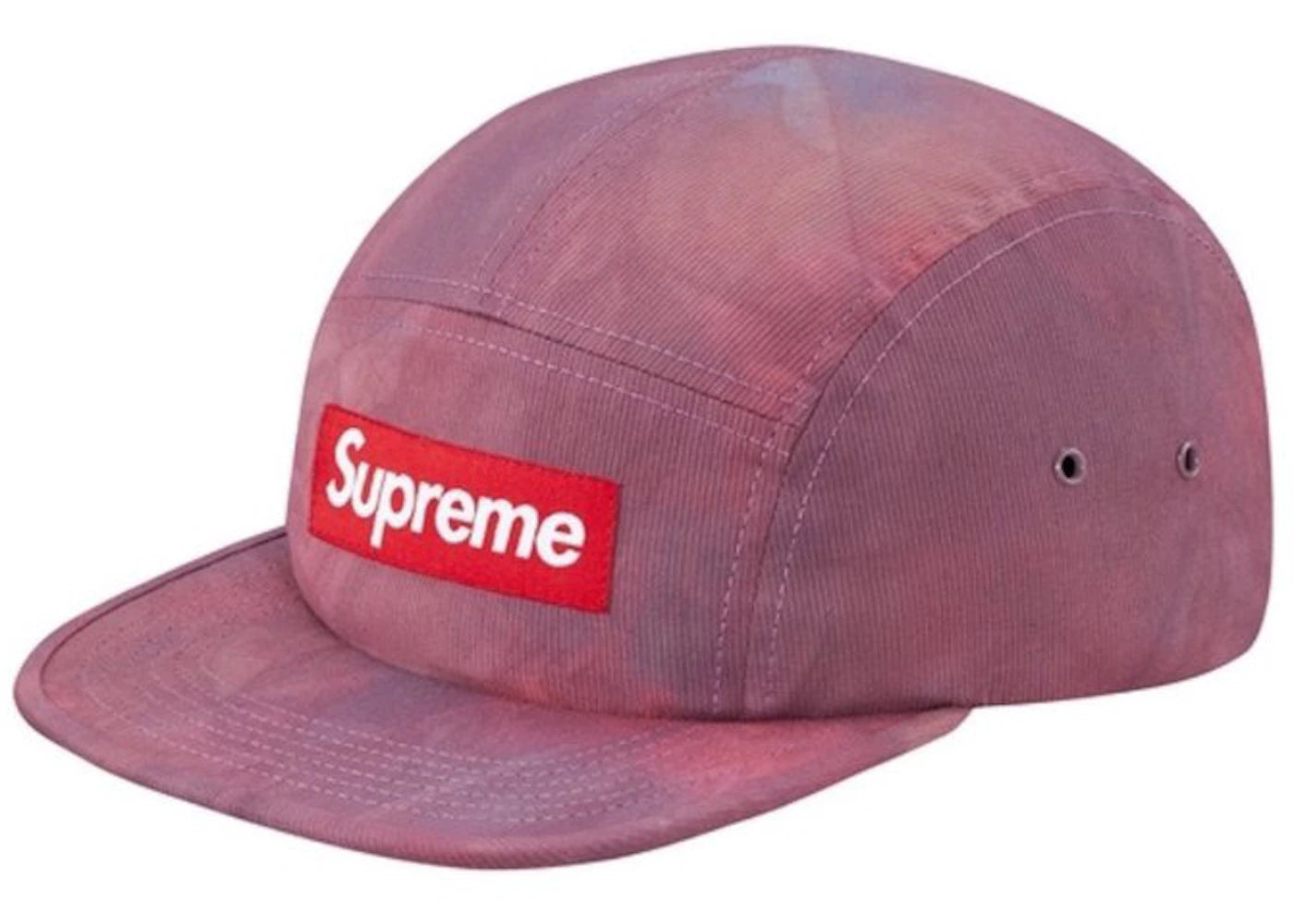 Supreme Marbled Camp Cap Red