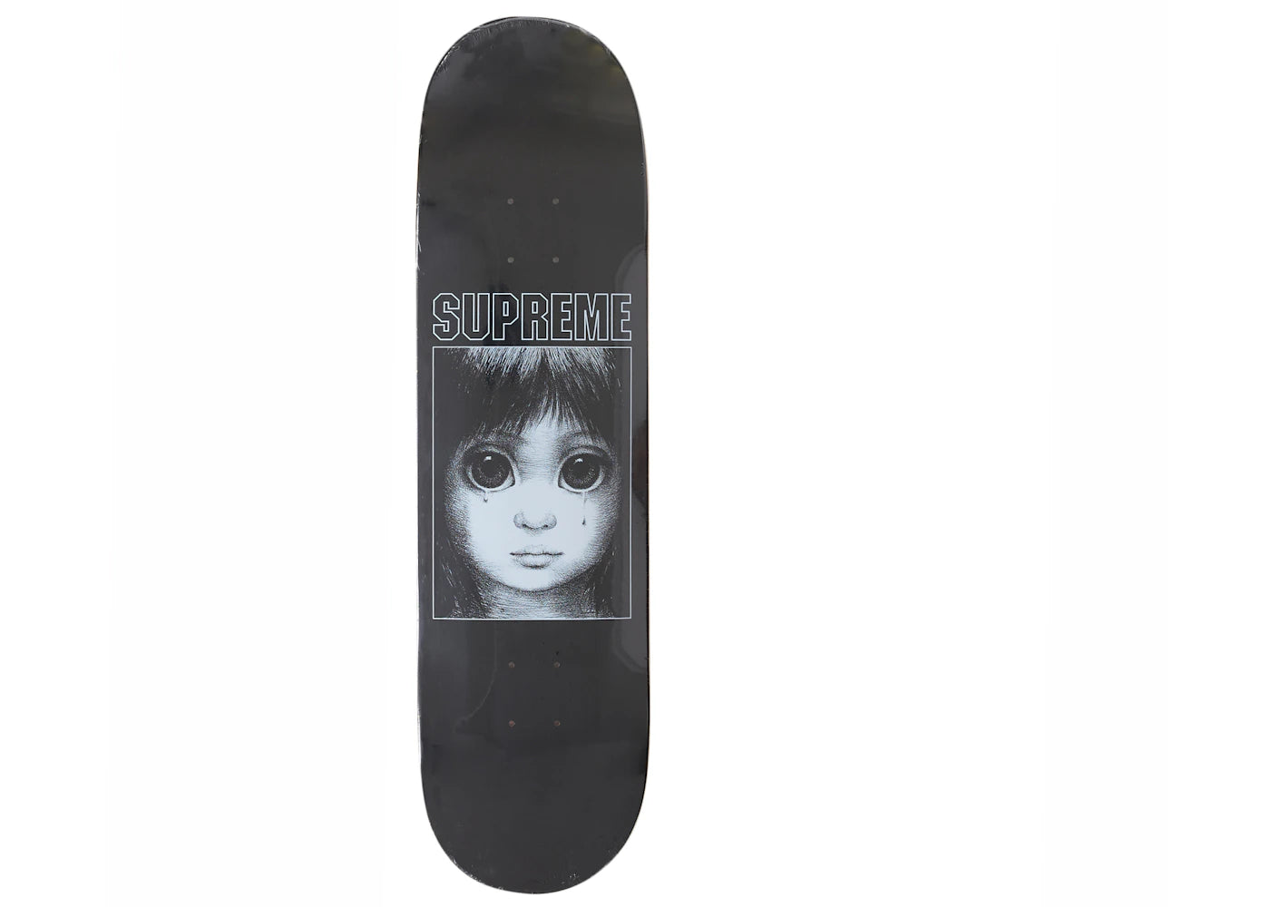 Supreme Margaret Keane Tear Drop Skateboard Deck Black