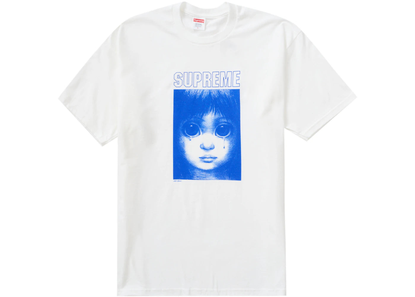 Supreme Margaret Keane Teardrop Tee White