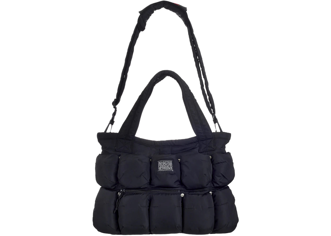 Supreme Marithé + François Girbaud Pokachu Puffer Tote Bag Black
