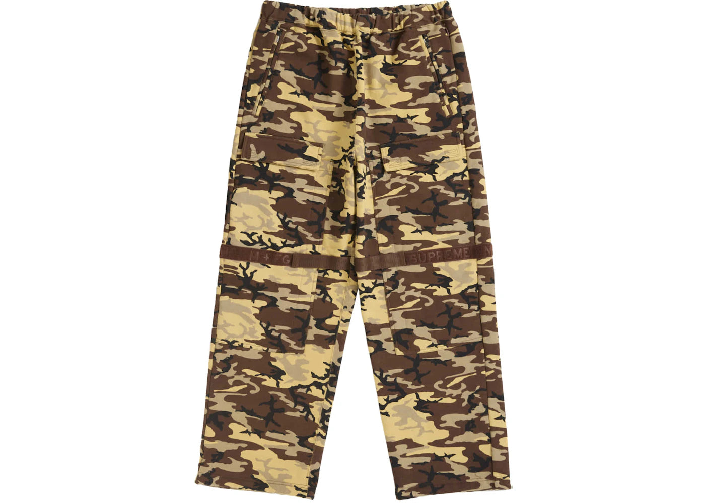 Supreme Marithé + François Girbaud Shuttle Tape Cargo Sweatpant Camo