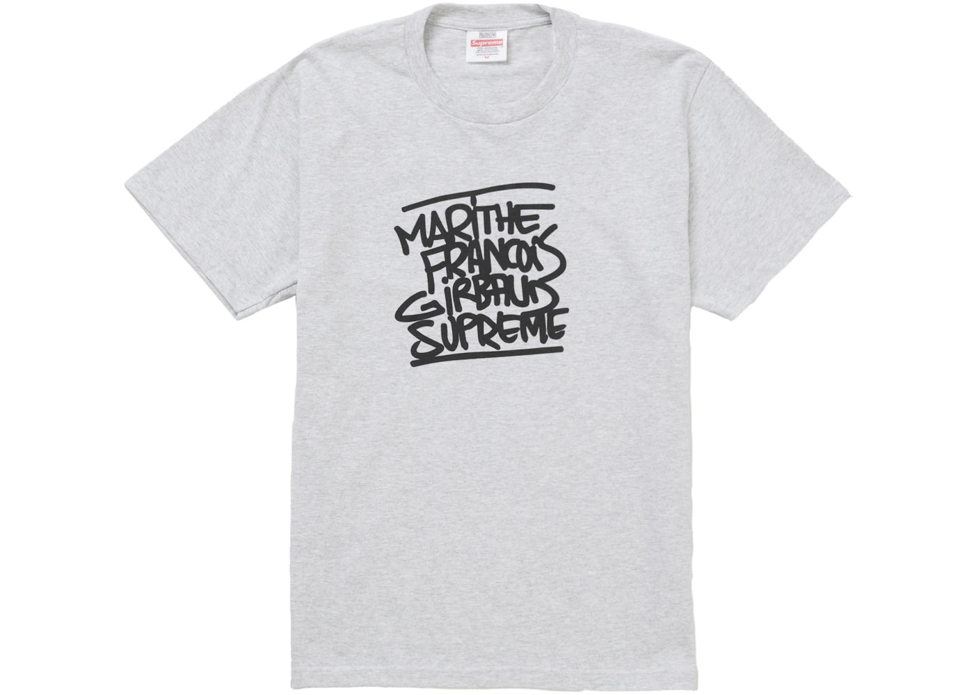 Supreme Marithé + François Girbaud Tee Heather Grey