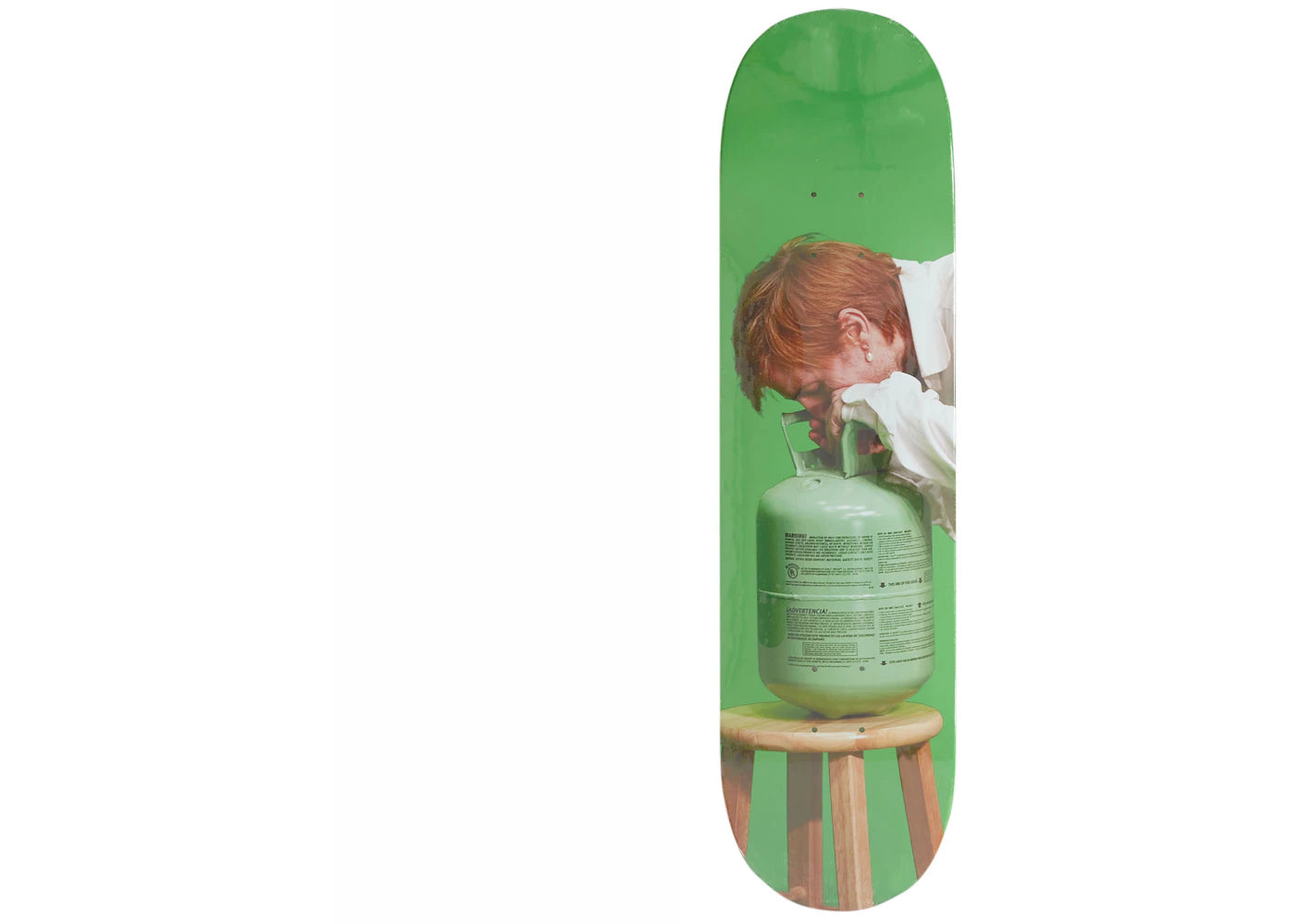 Supreme Mark Leckey GreenScreen Skateboard Deck Gas