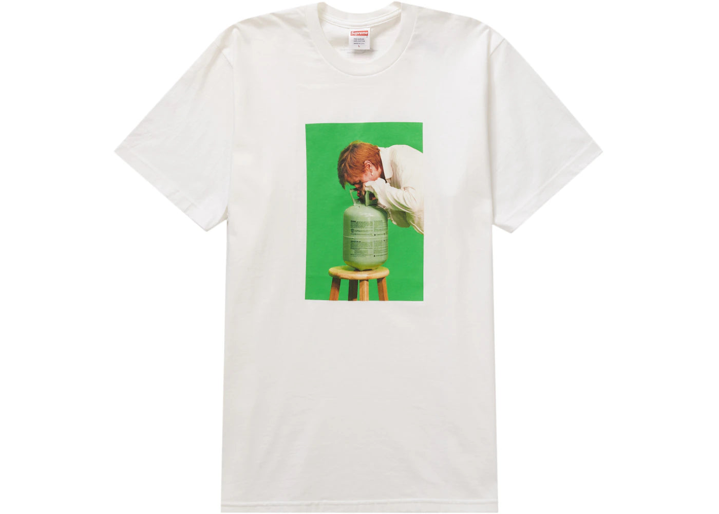 Supreme Mark Leckey GreenScreen Tee White