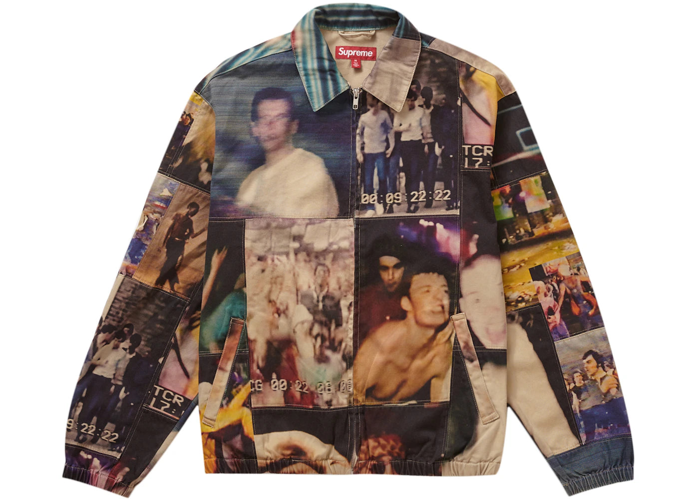 Supreme Mark Leckey Hardcore Patchwork Harrington Jacket Multicolor