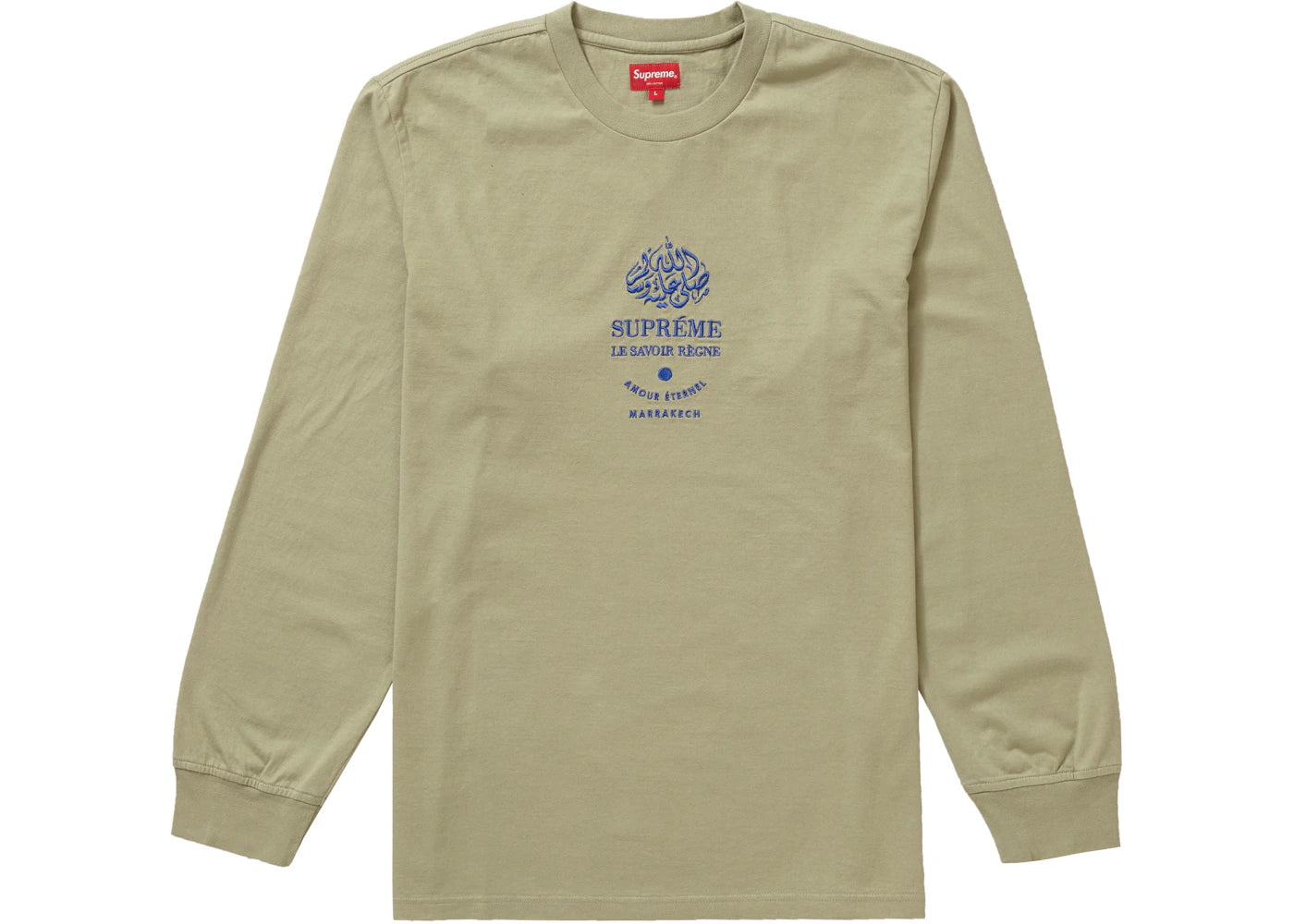 Supreme Marrakech L/S Top Light Olive