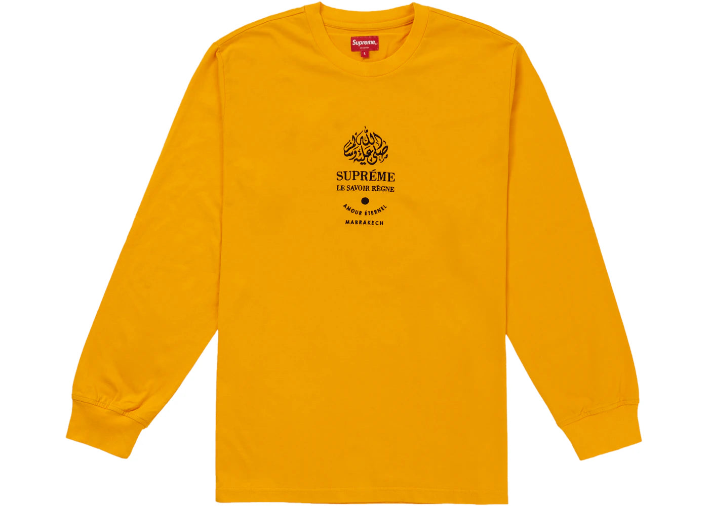 Supreme Marrakech L/S Top Yellow
