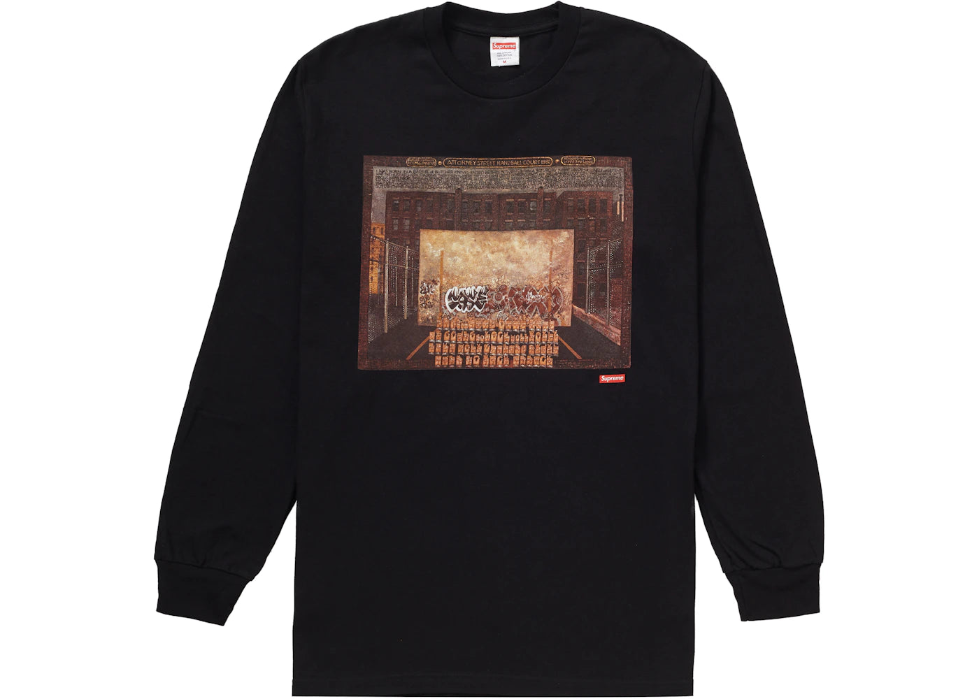 Supreme Martin Wong Attorney Street L/S Tee Black