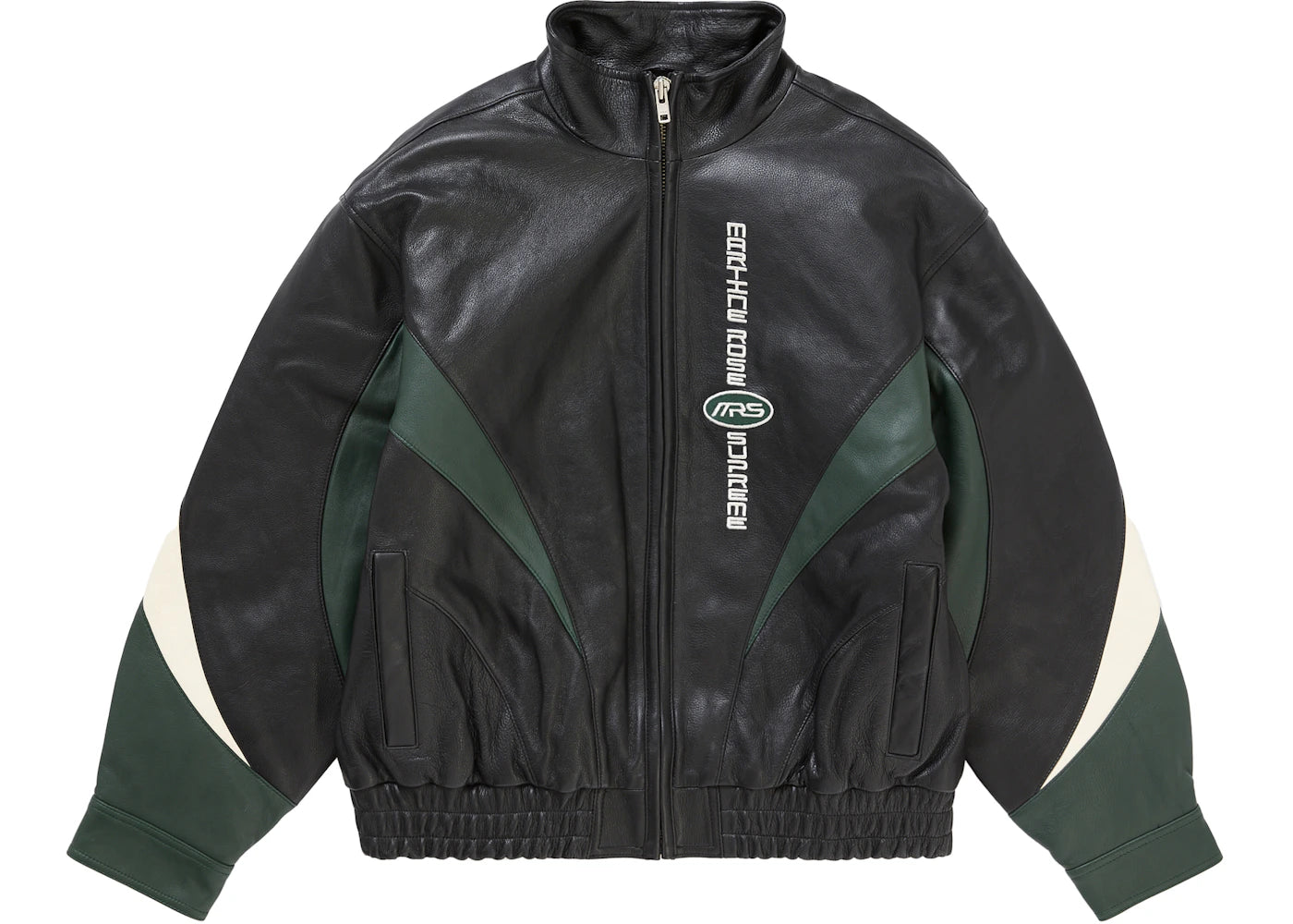 Supreme Martine Rose Leather Jacket Black