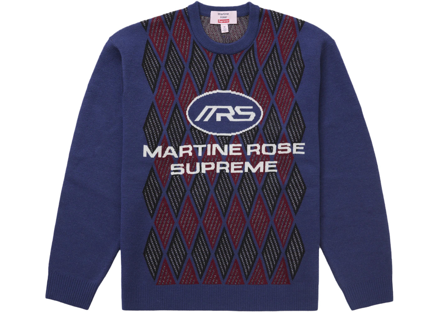 Supreme Martine Rose Sweater Blue