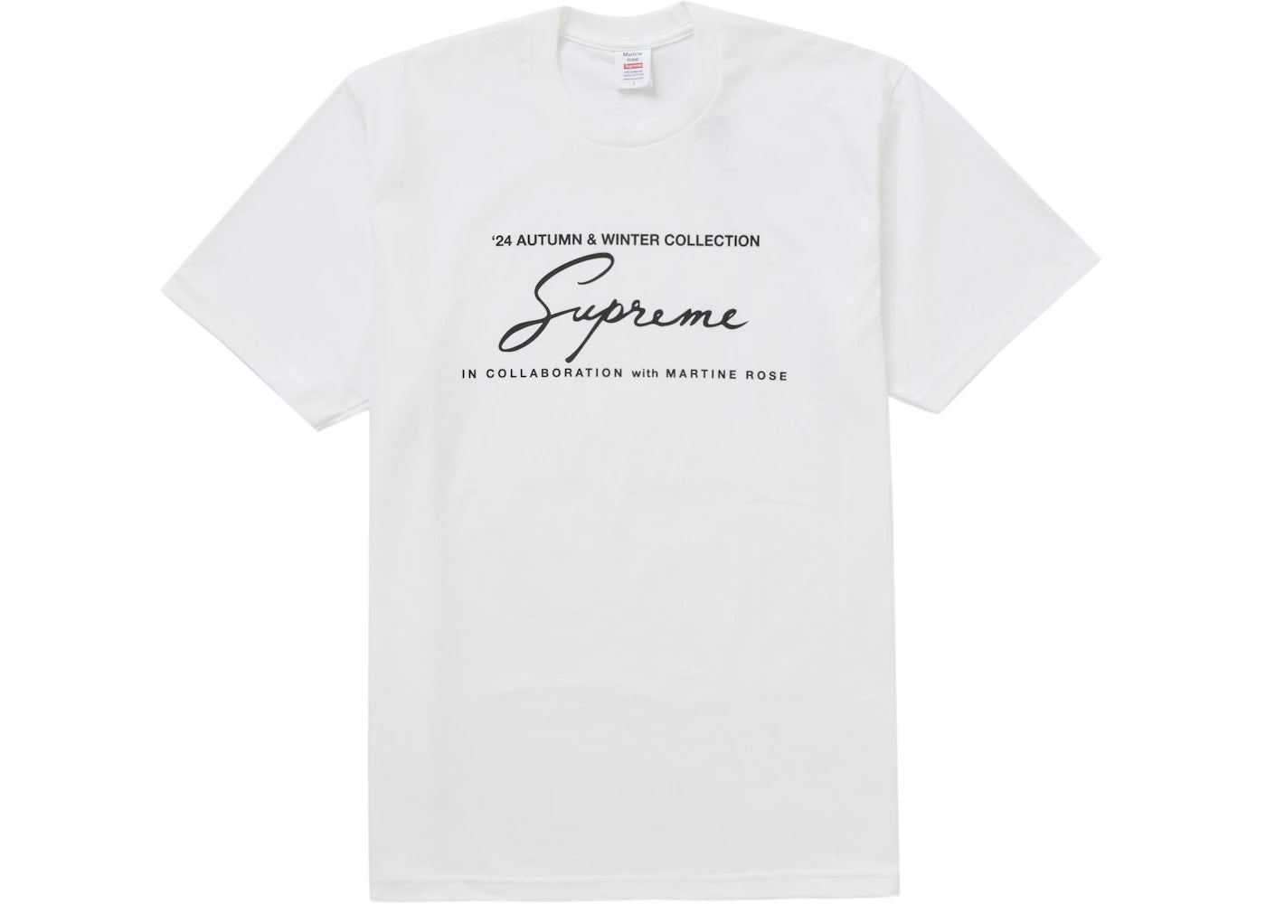 Supreme Martine Rose Tee White