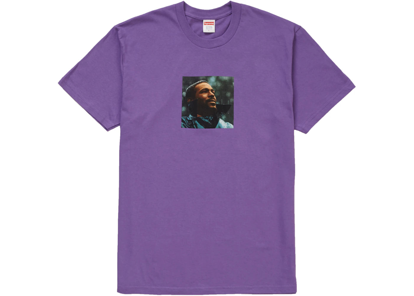 Supreme Marvin Gaye Tee Purple