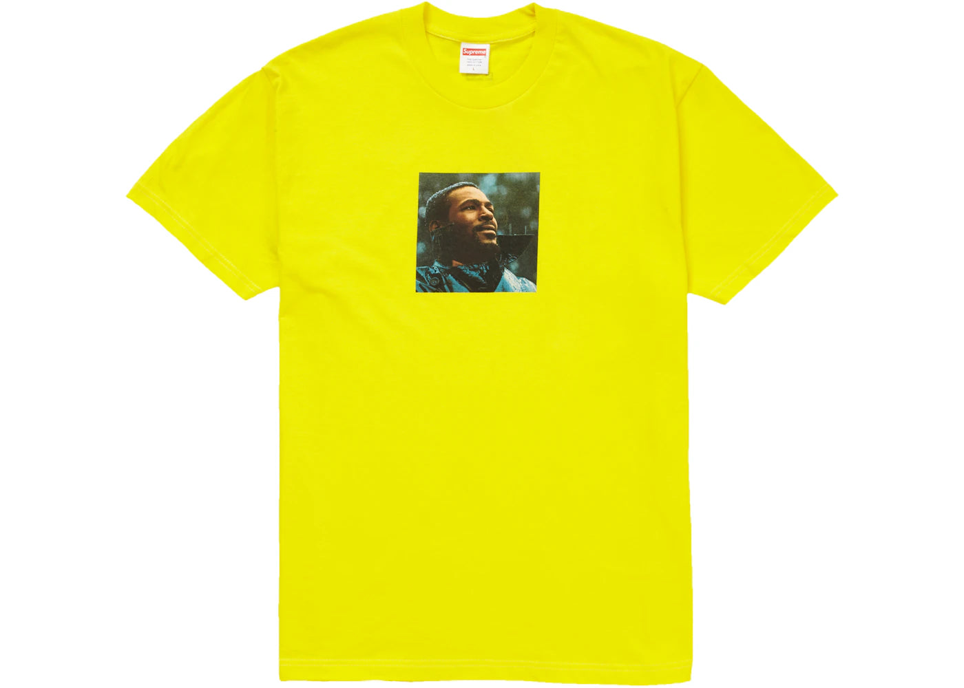 Supreme Marvin Gaye Tee Yellow