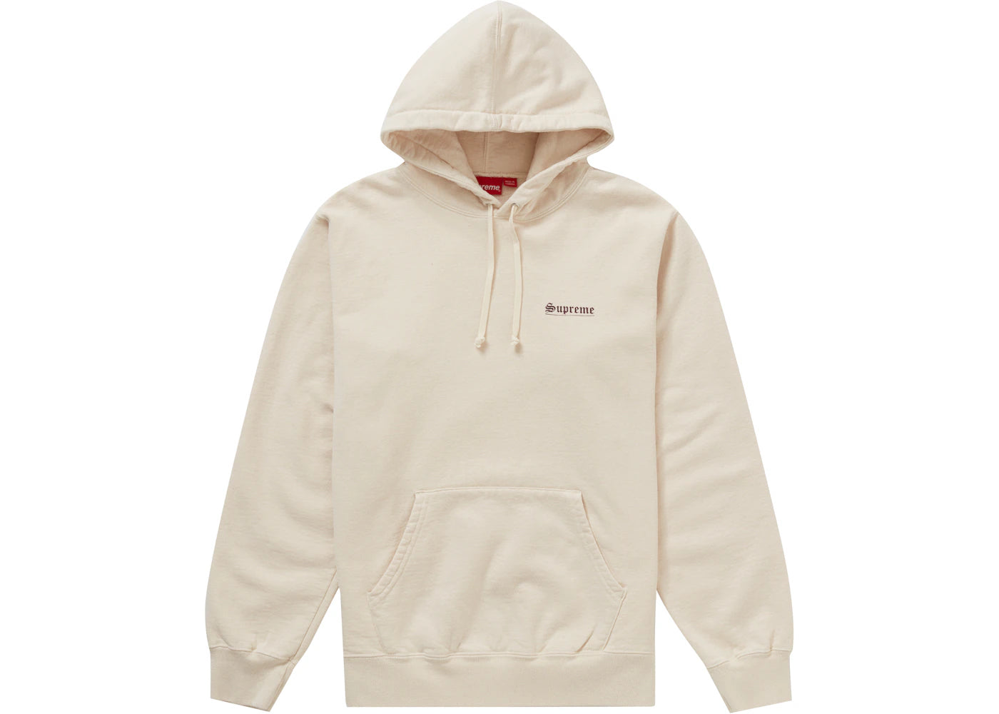 Supreme Mary Hooded Sweatshirt Natural